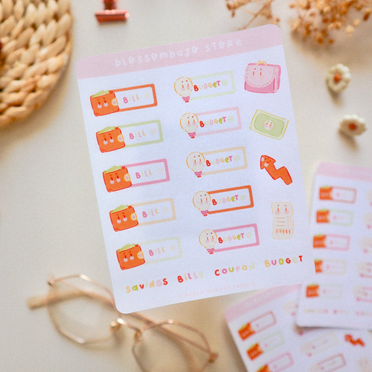 Stickersheet - Finance Expert