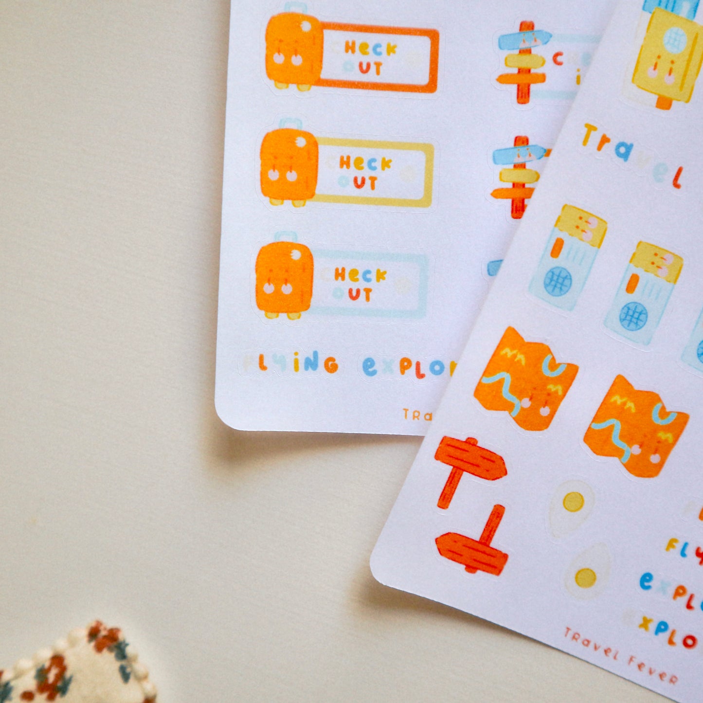 Stickersheet - Travel Fever