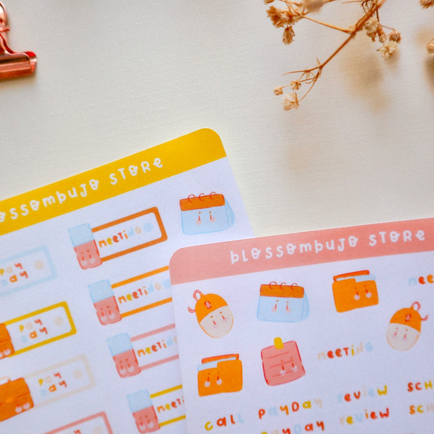 Stickersheet - Office Day