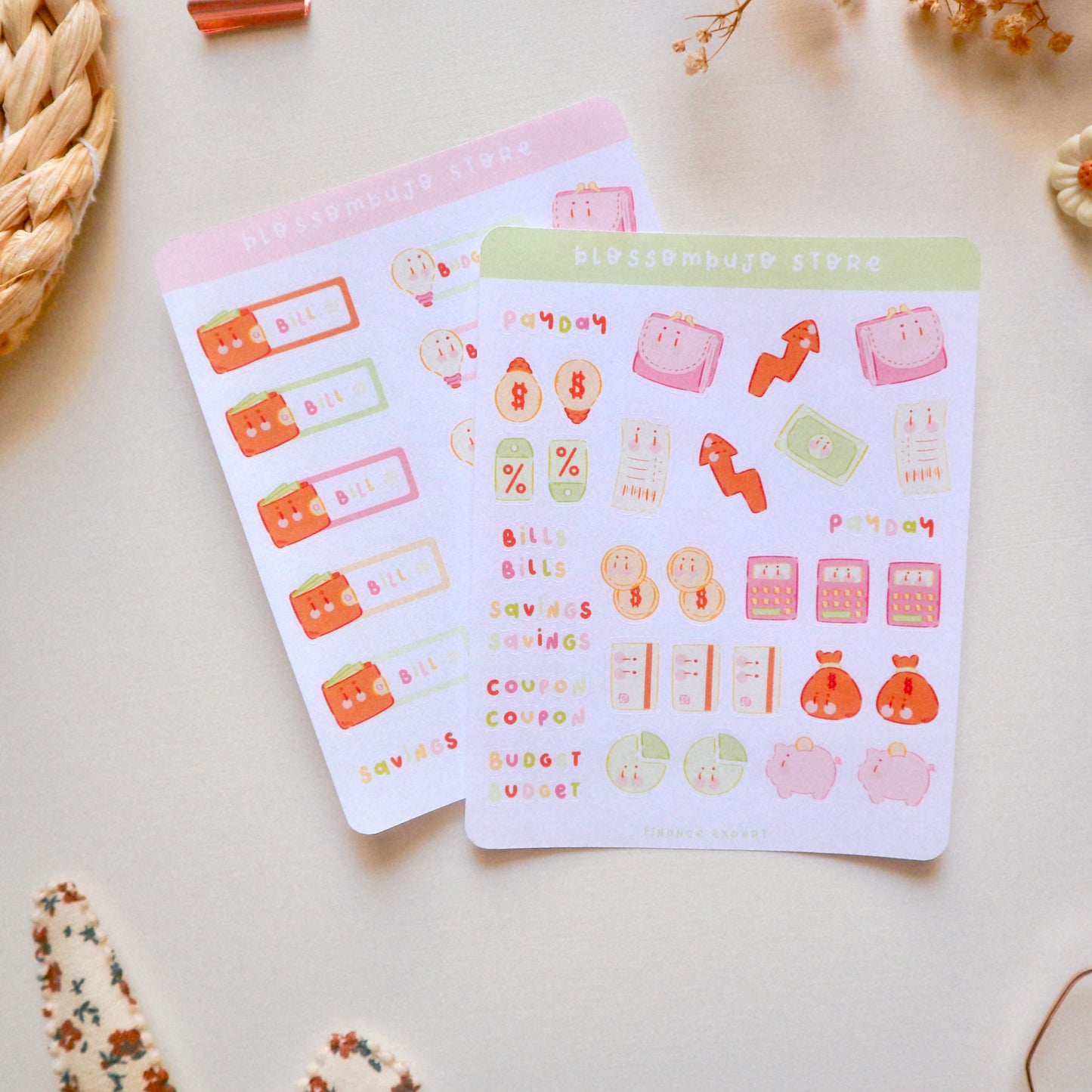 Stickersheet - Finance Expert