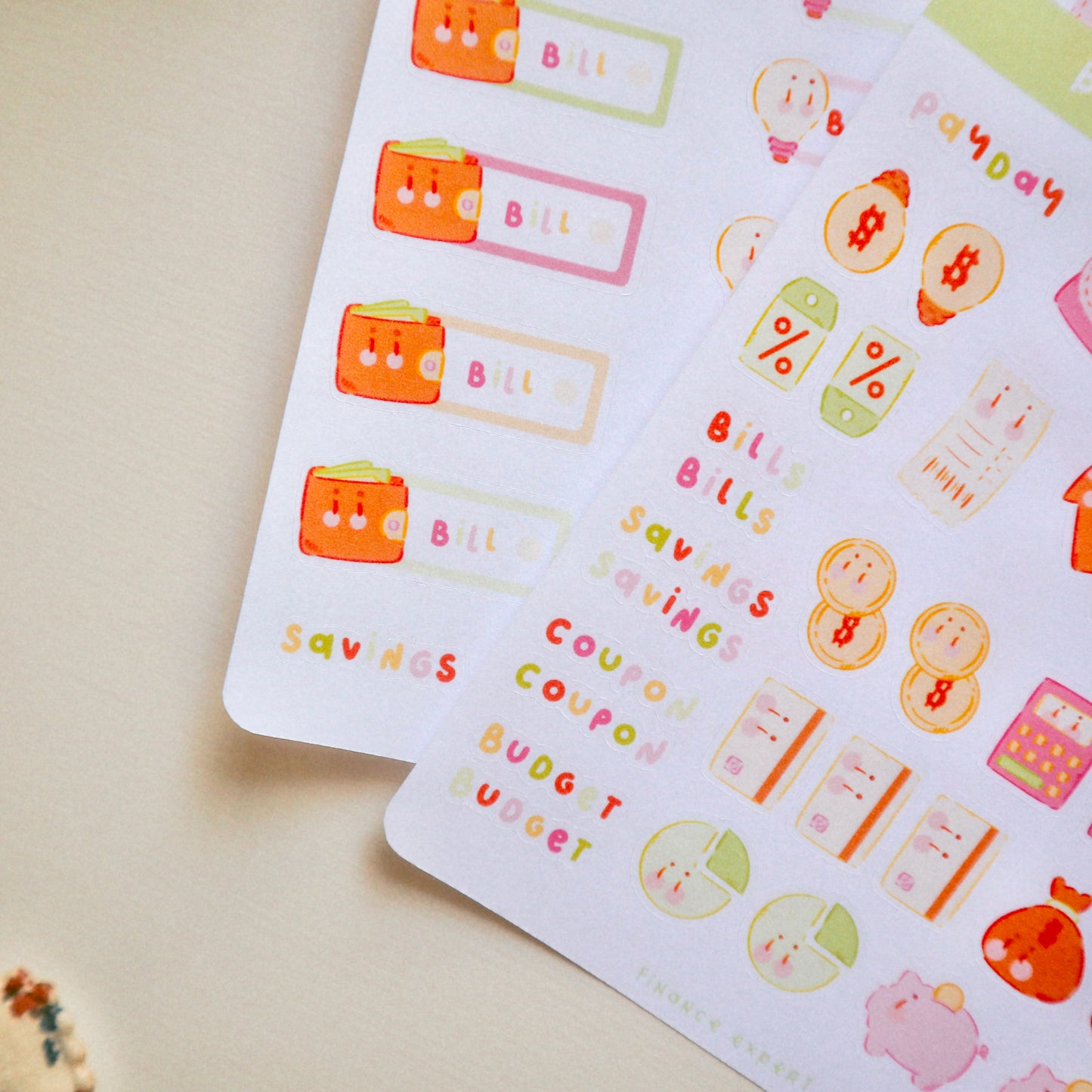 Stickersheet - Finance Expert