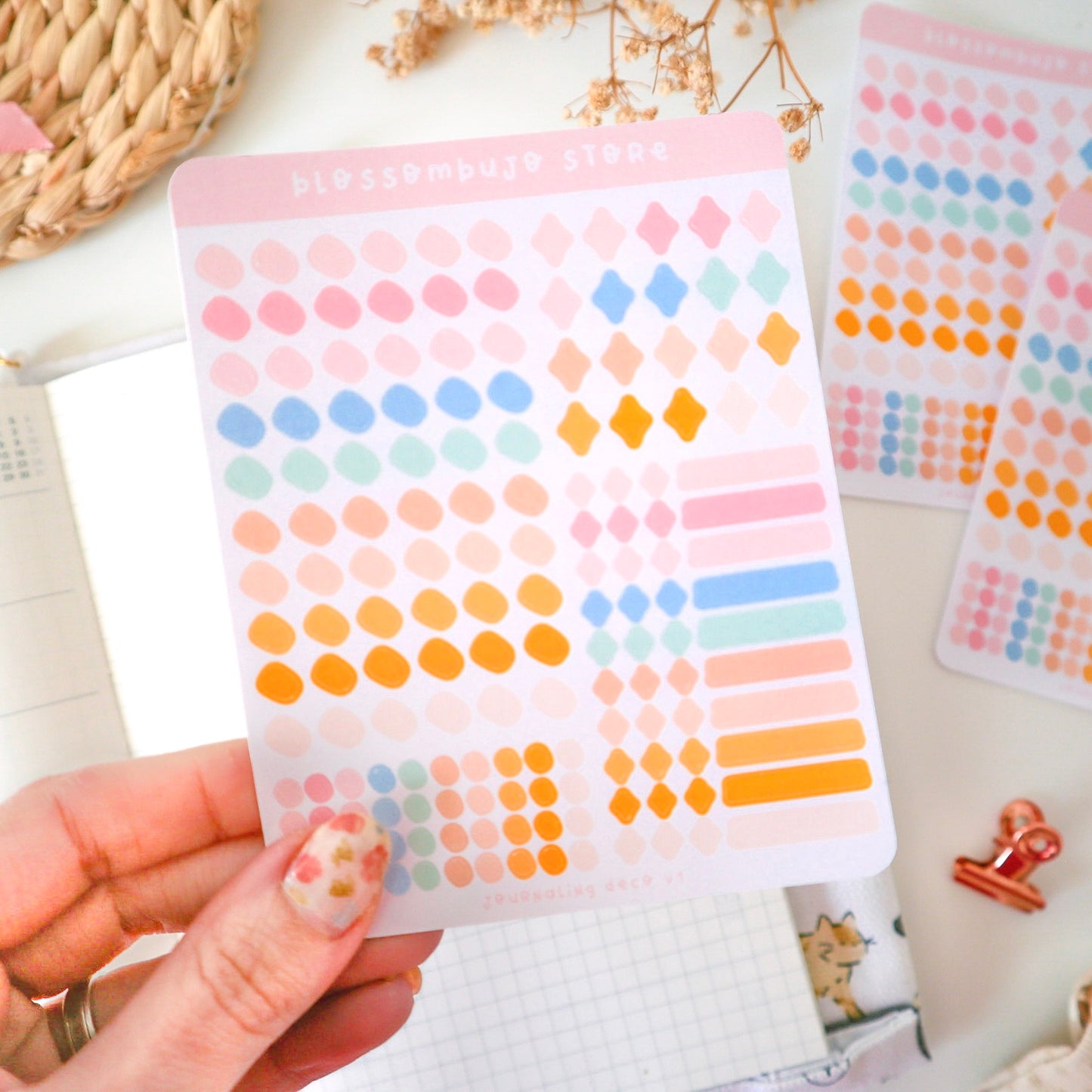 Stickersheet - Journaling Deco