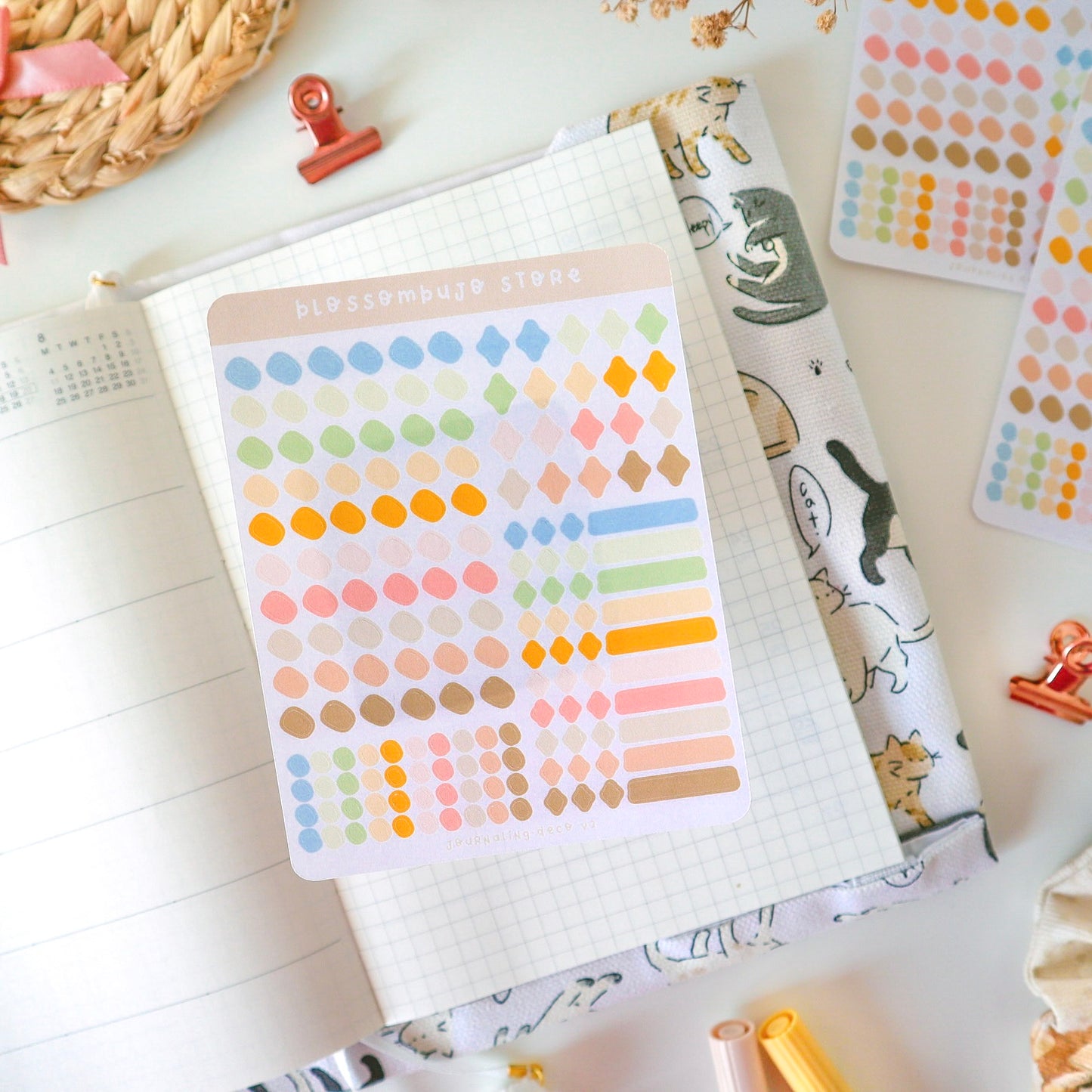 Stickersheet - Journaling Deco