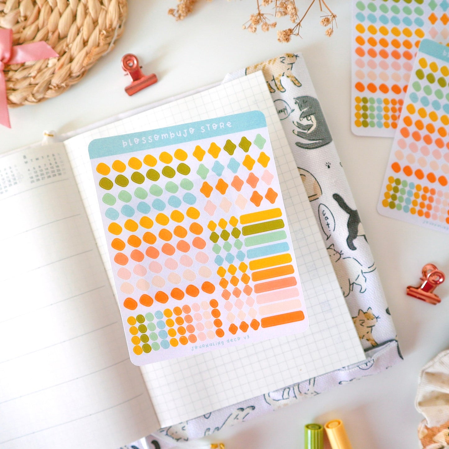Stickersheet - Journaling Deco