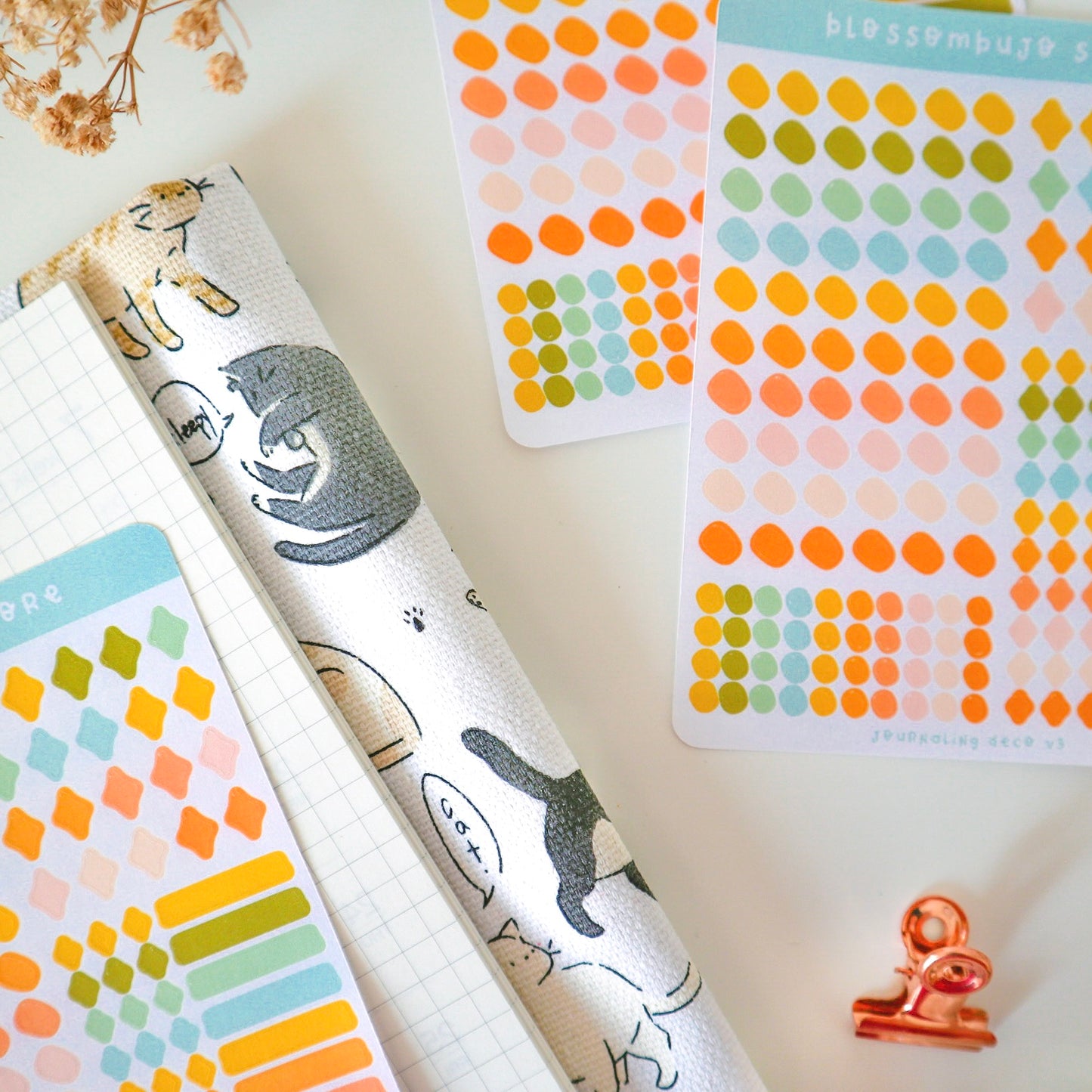 Stickersheet - Journaling Deco