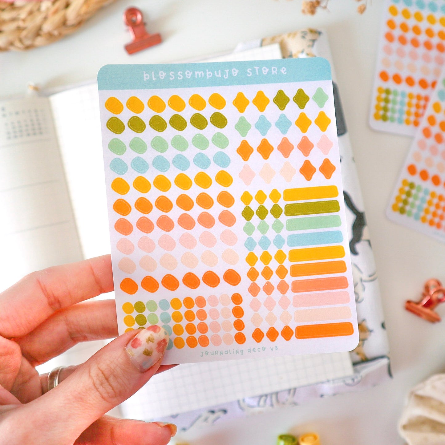 Stickersheet - Journaling Deco