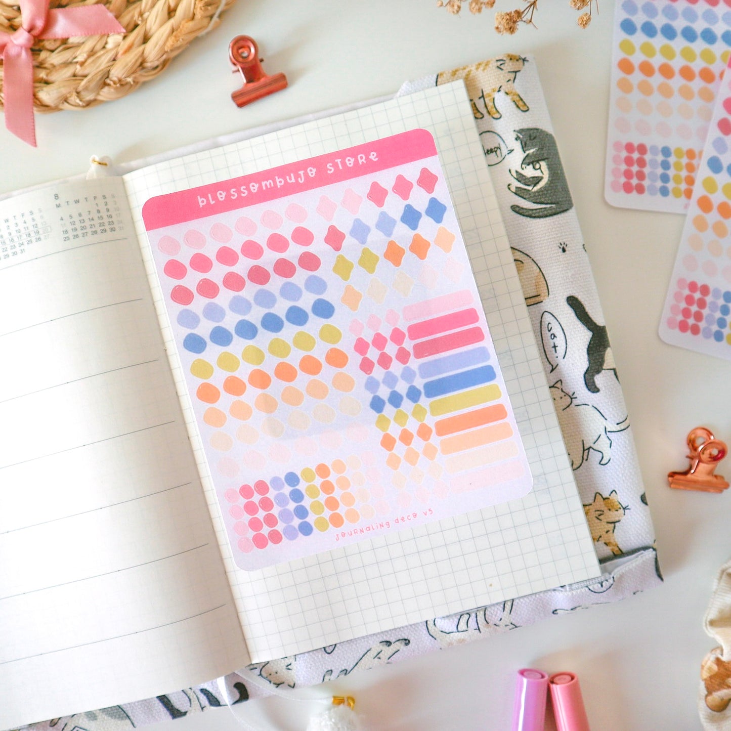 Stickersheet - Journaling Deco