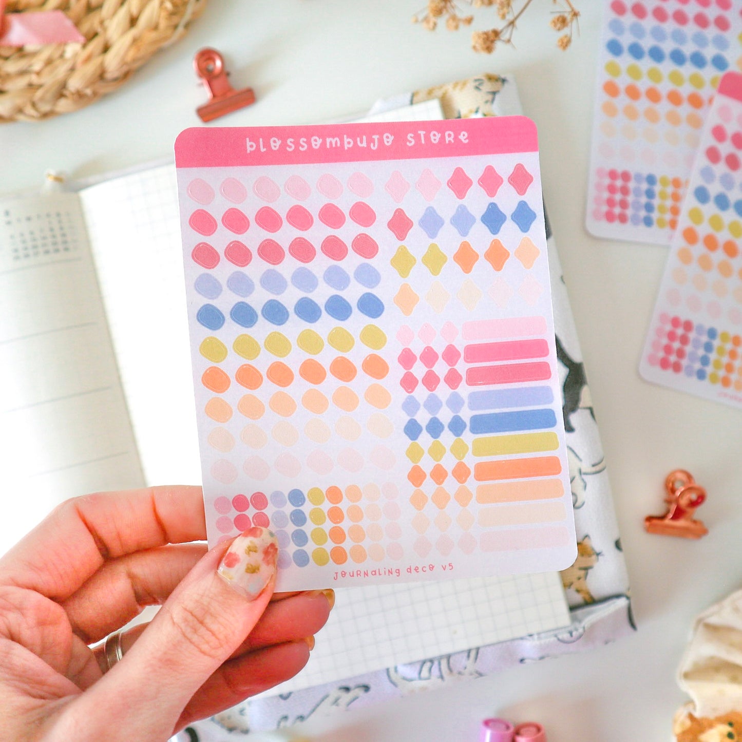 Stickersheet - Journaling Deco