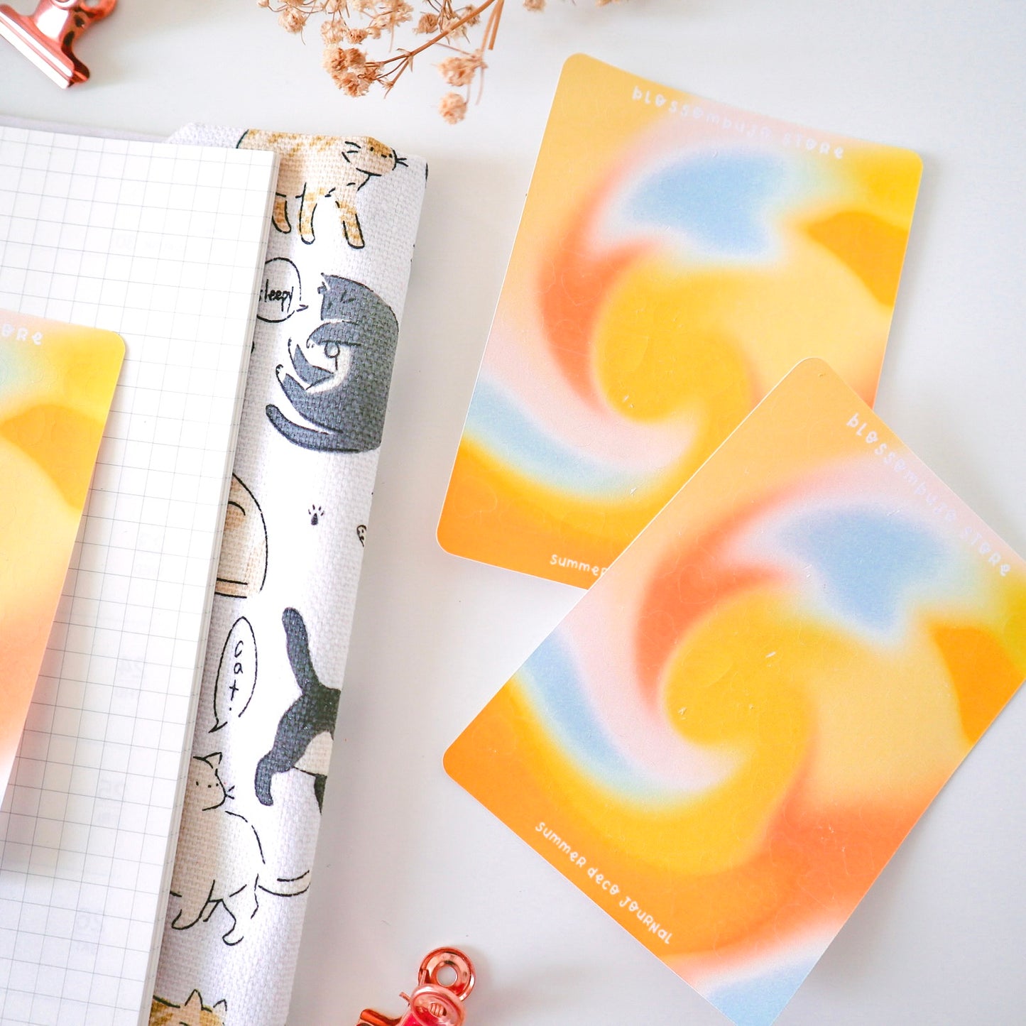 Stickersheet - Summer Deco Journal