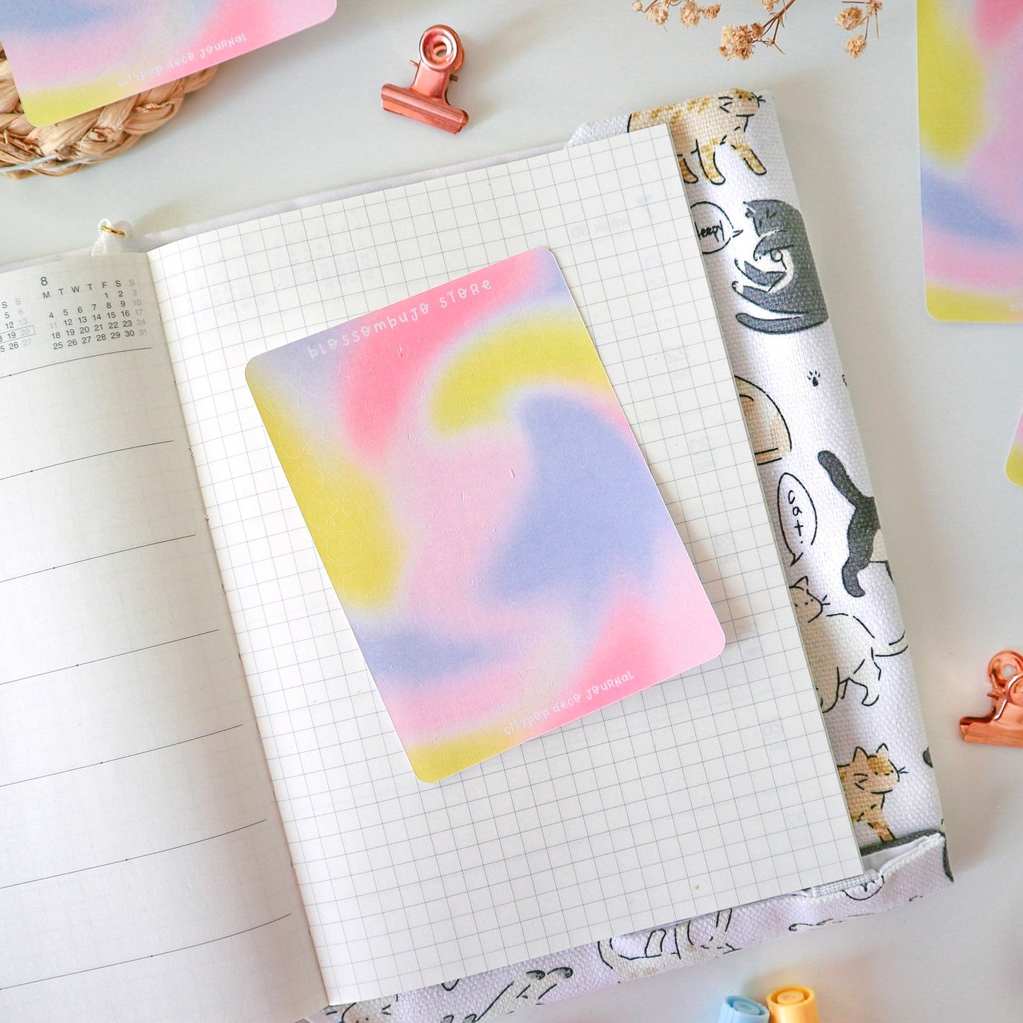Stickersheet - Citypop Deco Journal