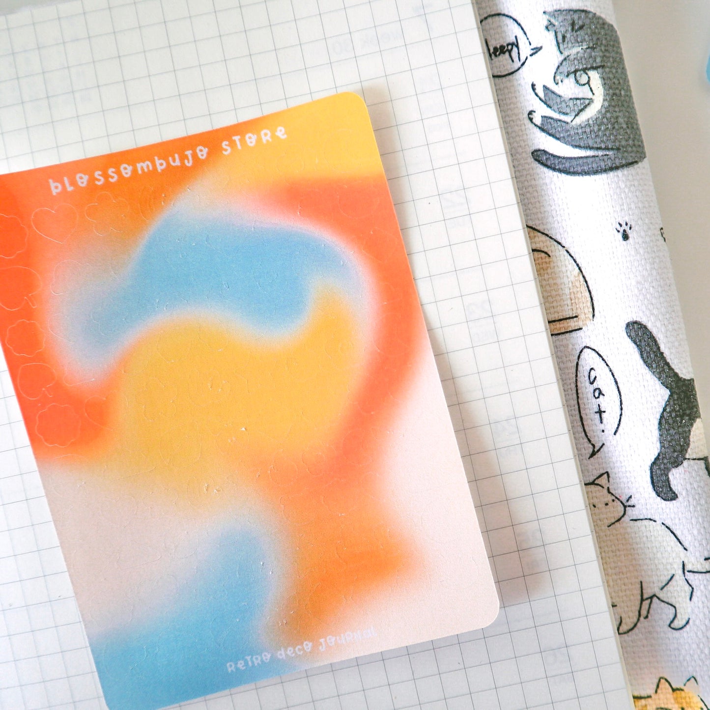 Stickersheet - Retro Deco Journal
