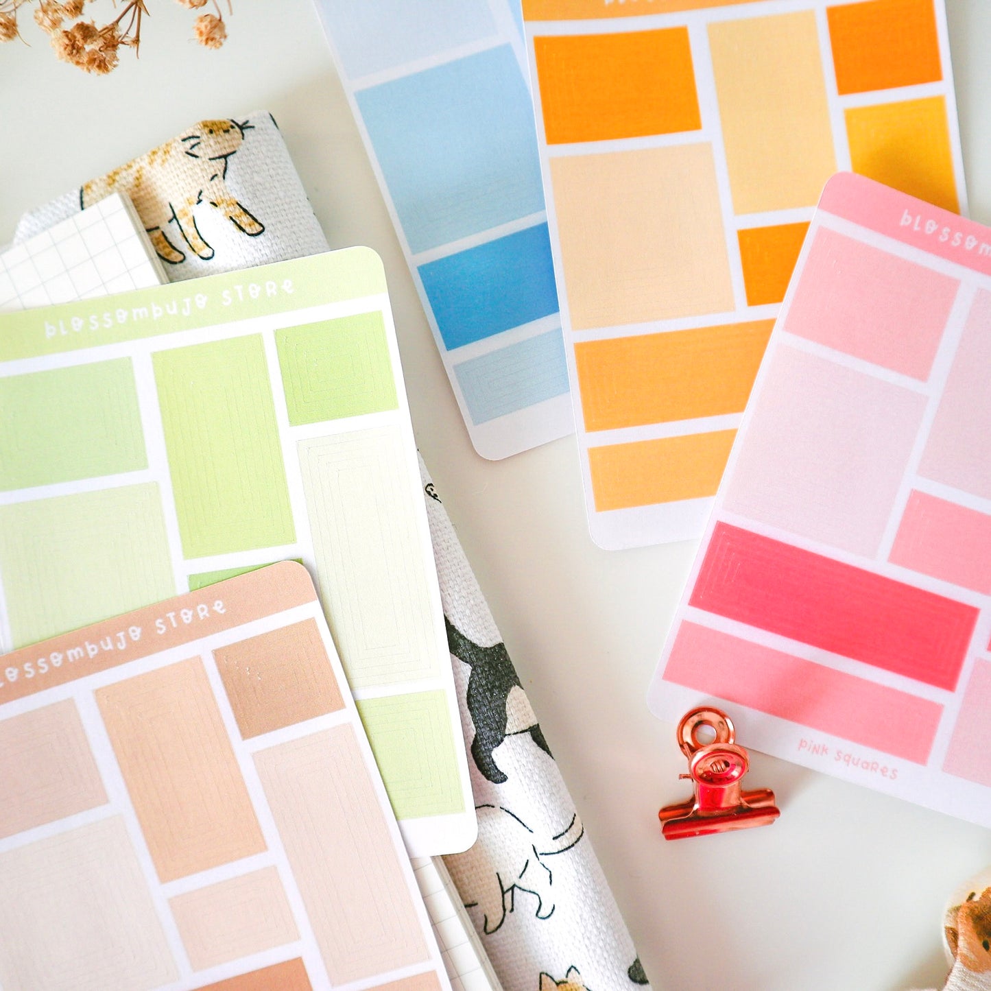 Stickers Bundle - Squares
