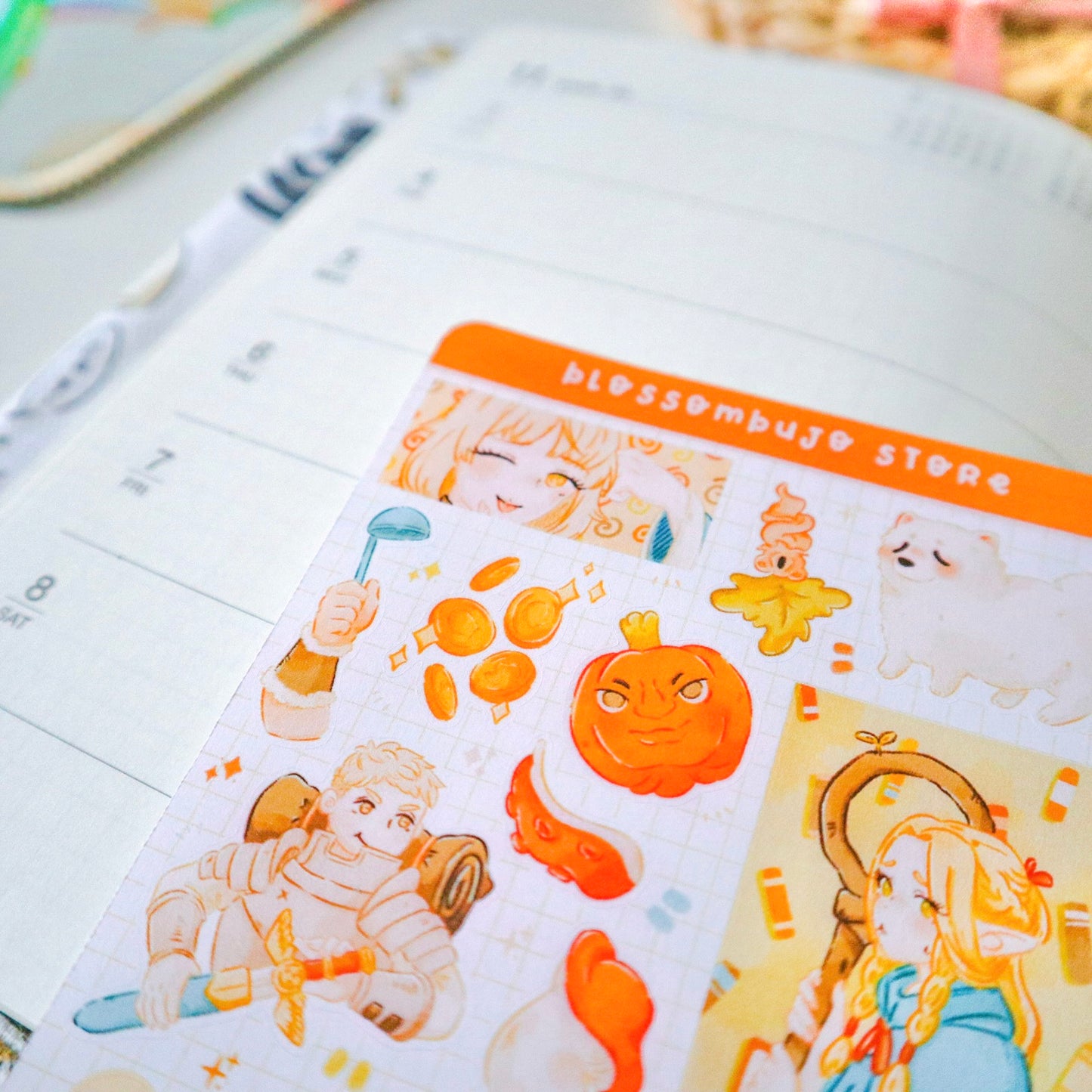 Stickersheet - Dungeon Meshi