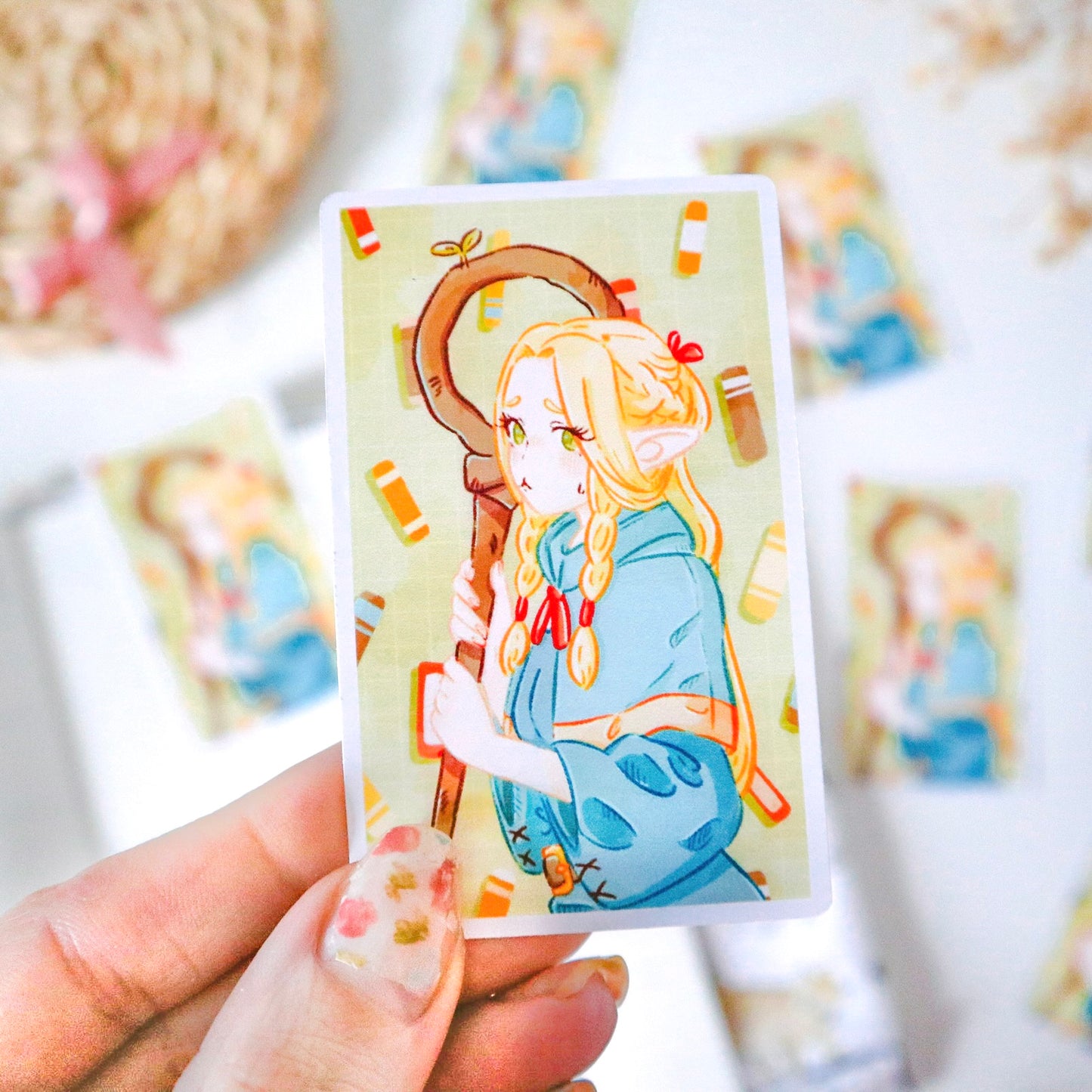 Sticker Flake Glossy - Dungeon Meshi