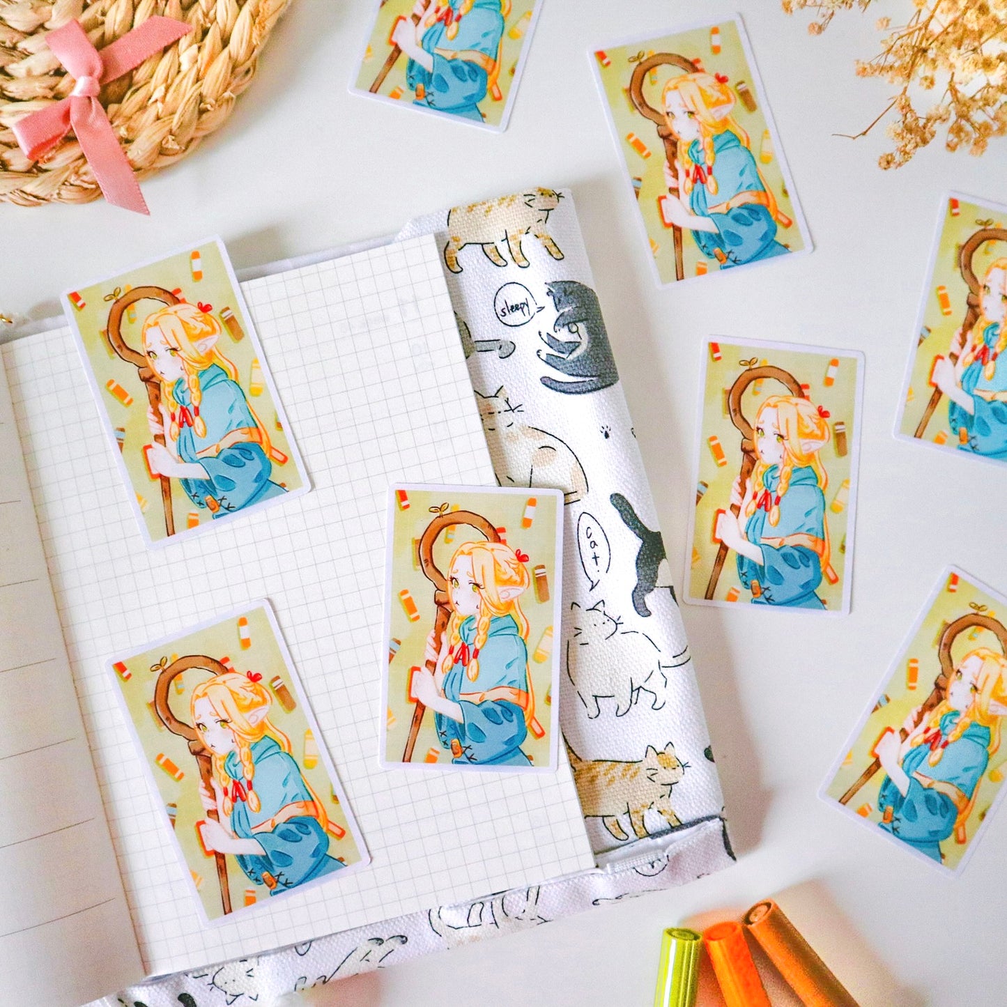Sticker Flake Glossy - Dungeon Meshi