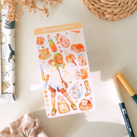 Stickersheet - Banana Flavor