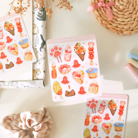 Stickersheet - Tokyo Bites