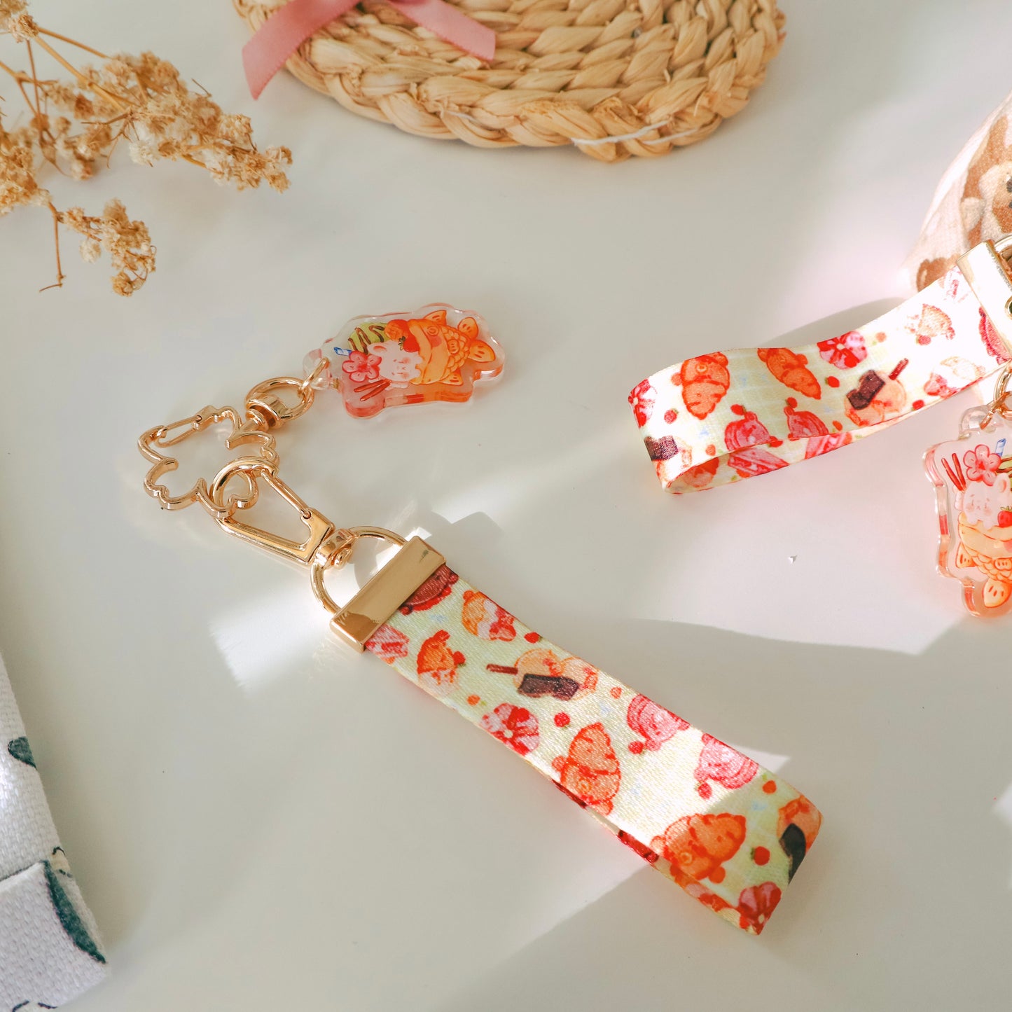 Keychain Lanyard - Konbini Snacks