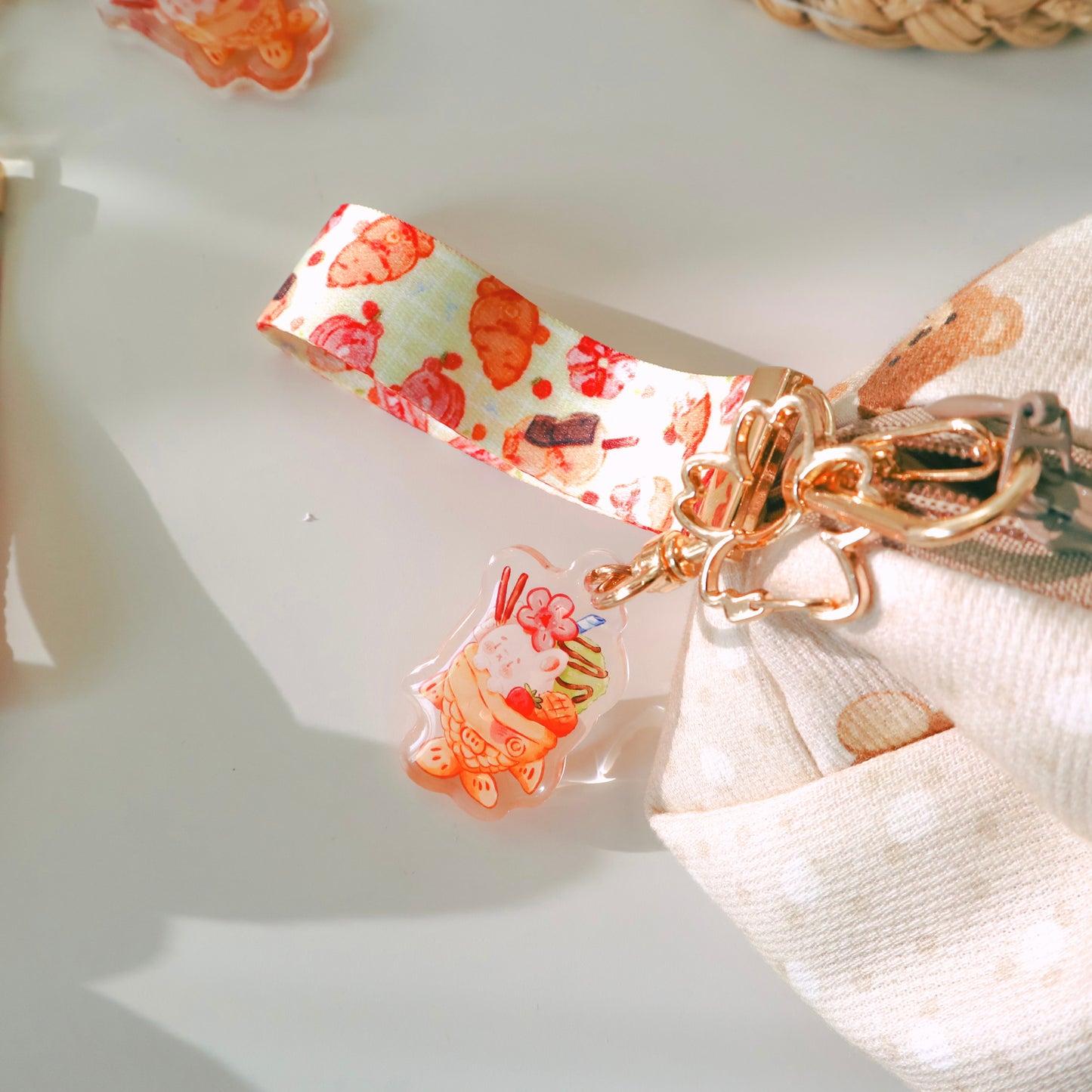 Keychain Lanyard - Konbini Snacks