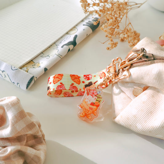 Keychain Lanyard - Konbini Snacks