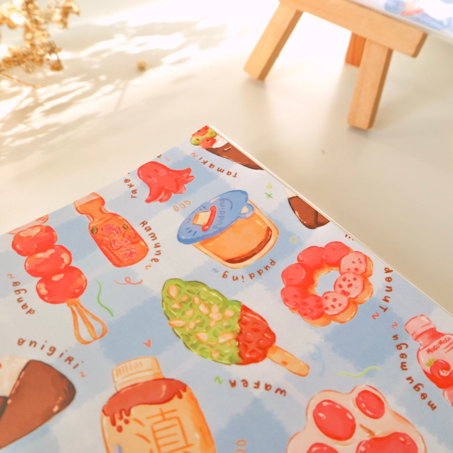 StickerBook Reusable - Tokyo Bites