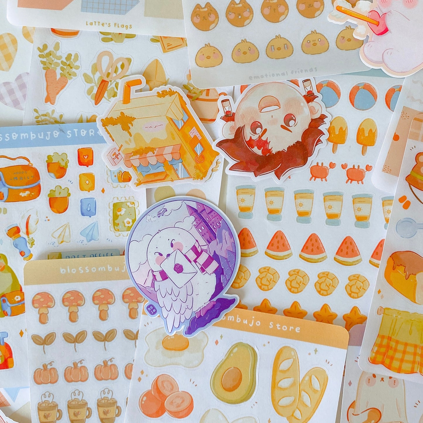Oops Grab Bags - Stickers Sheets, Sticker Flakes