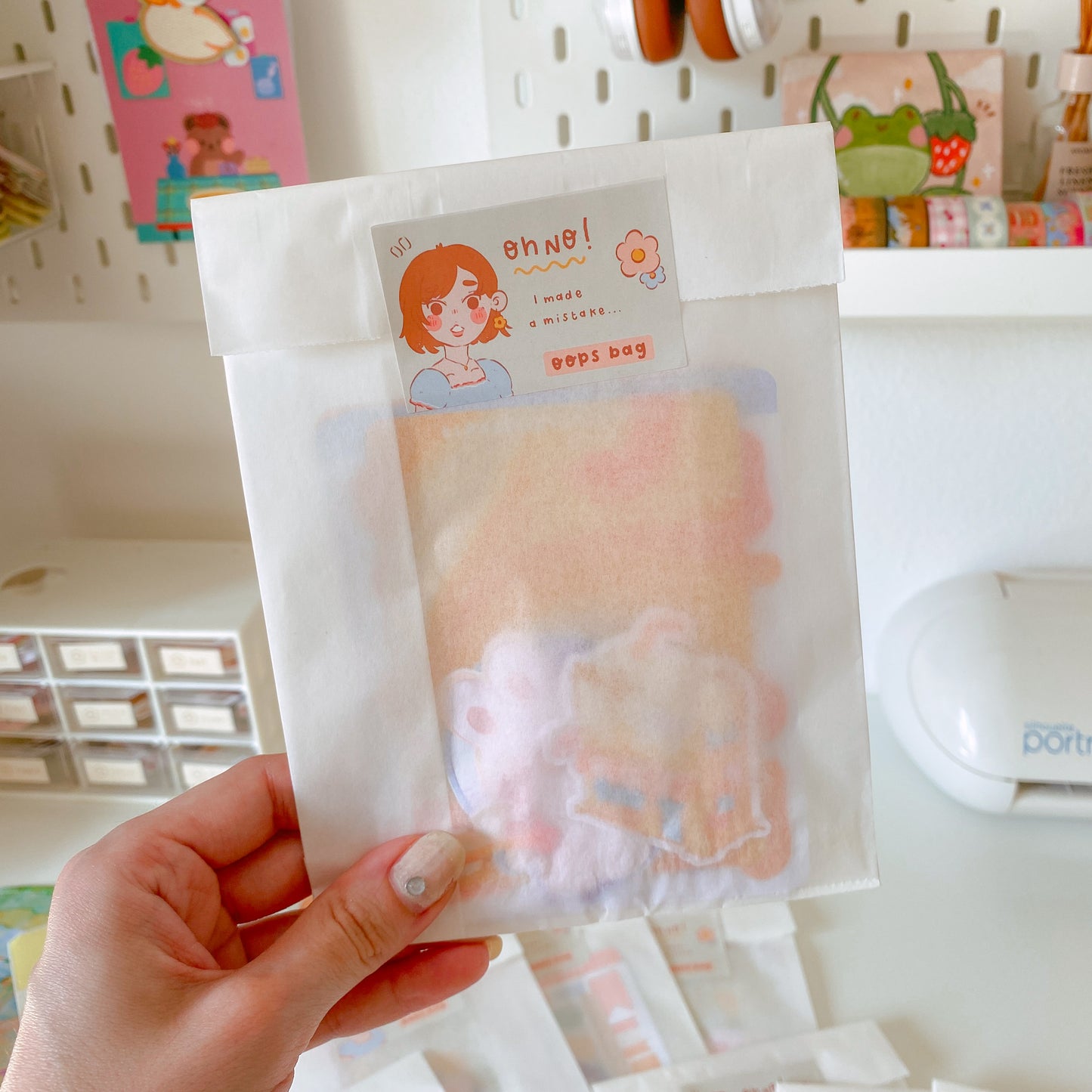 Oops Grab Bags - Stickers Sheets, Sticker Flakes