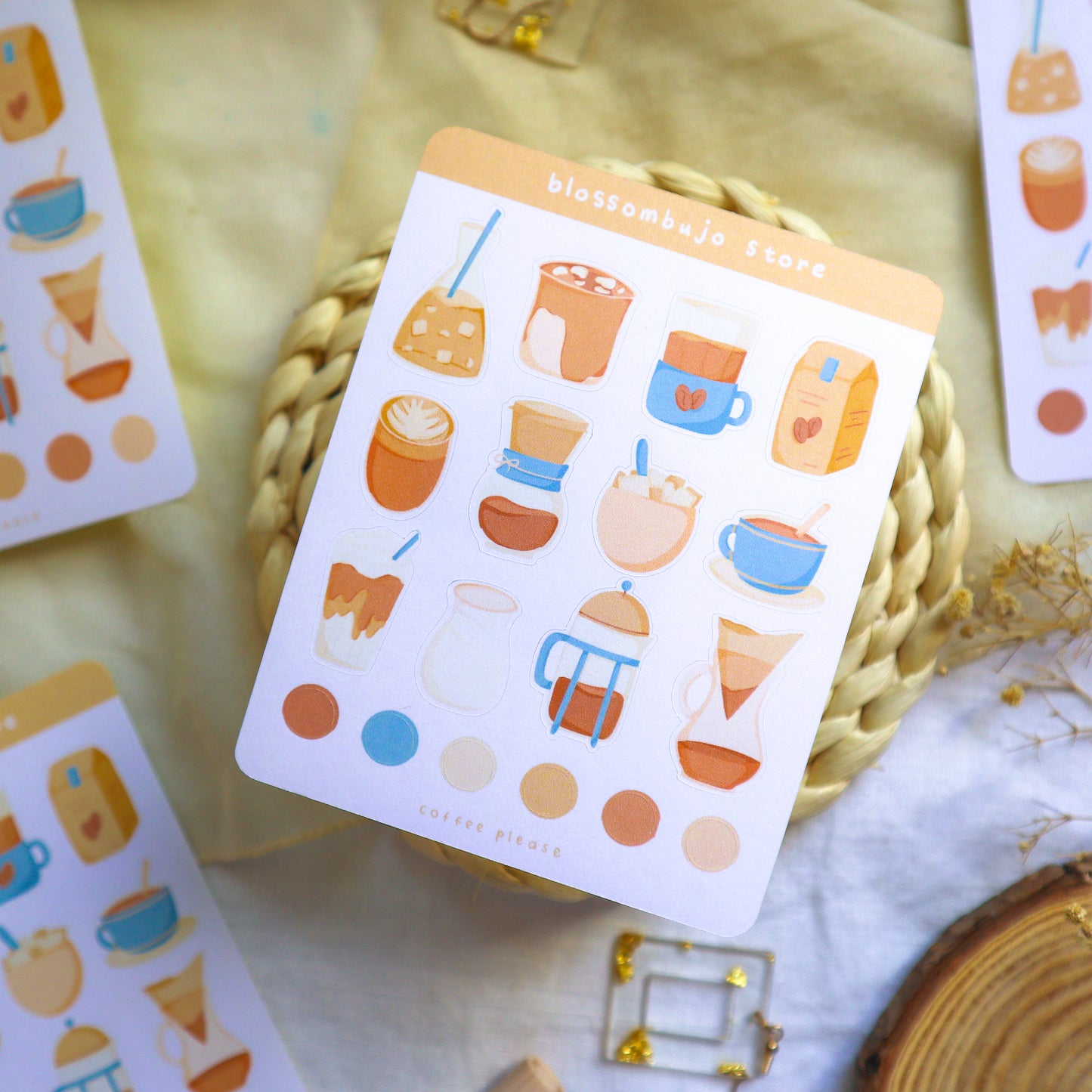 Stickersheet - Coffee