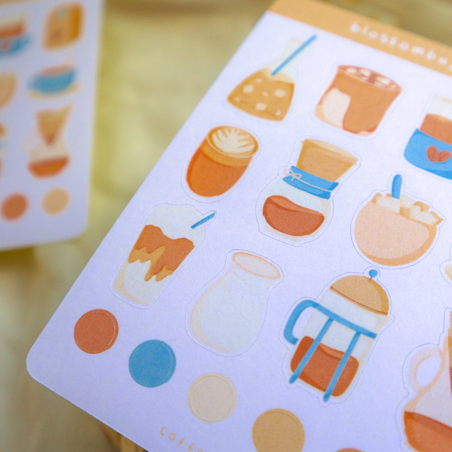 Stickersheet - Coffee