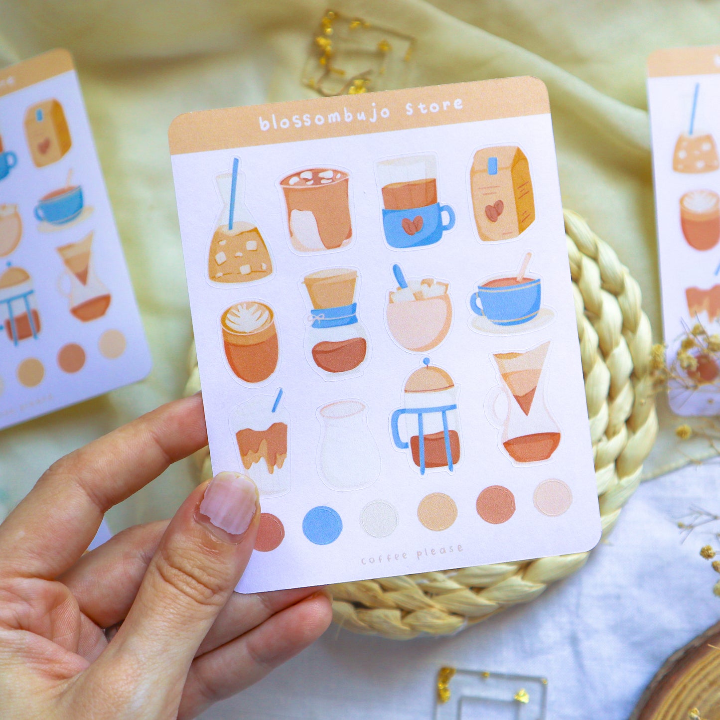 Stickersheet - Coffee