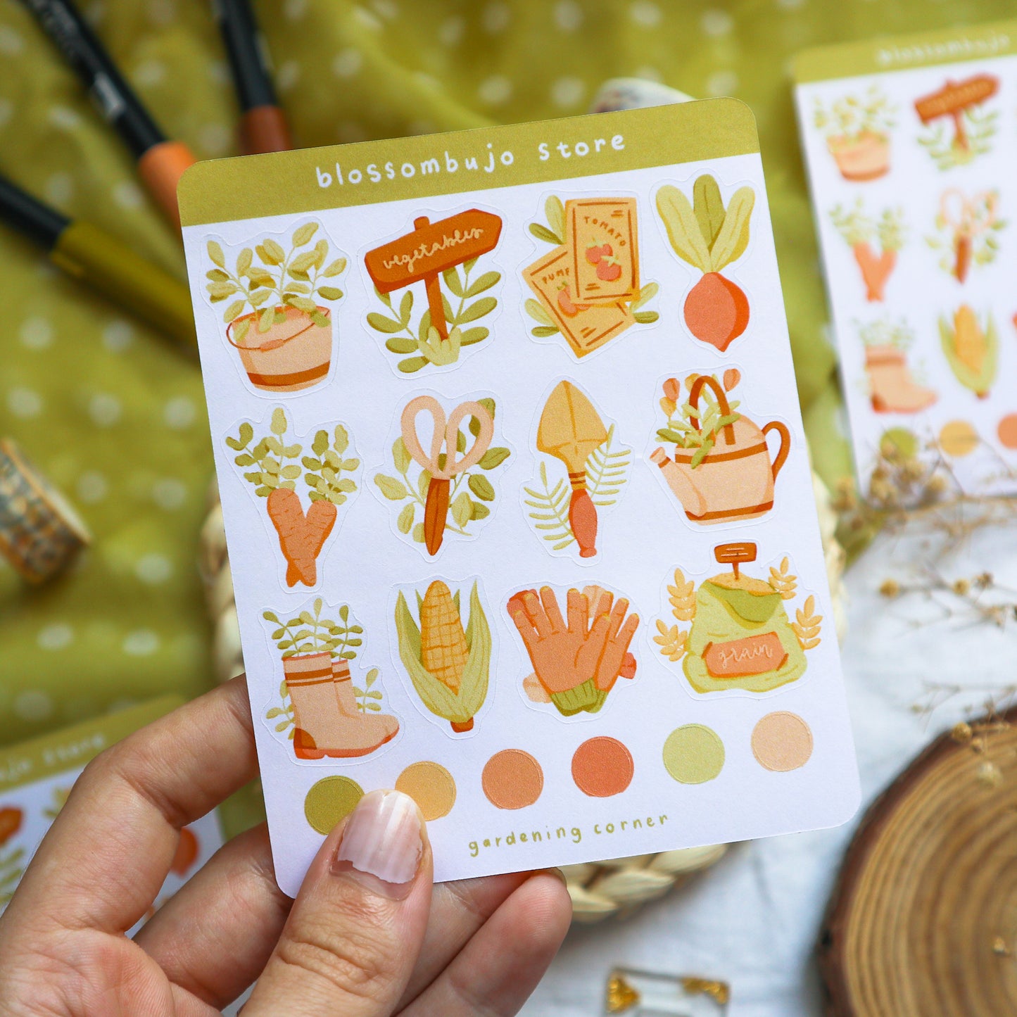 Stickersheet - Gardening