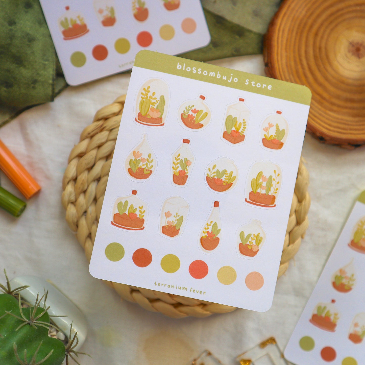 Stickersheet - Terranium