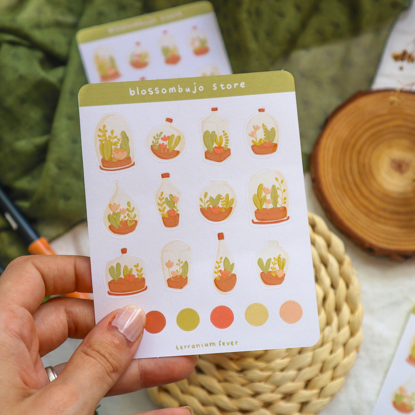 Stickersheet - Terranium