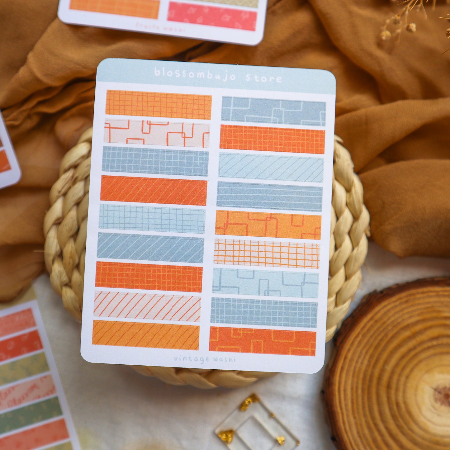 Stickersheet - Washi Tapes