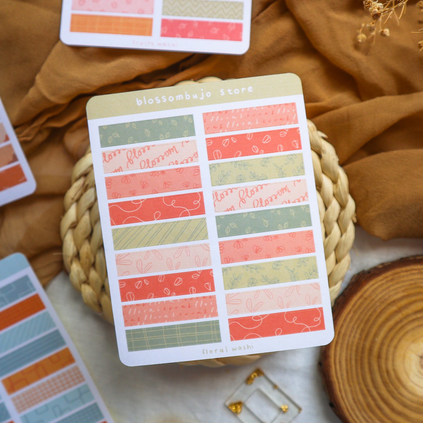 Stickersheet - Washi Tapes
