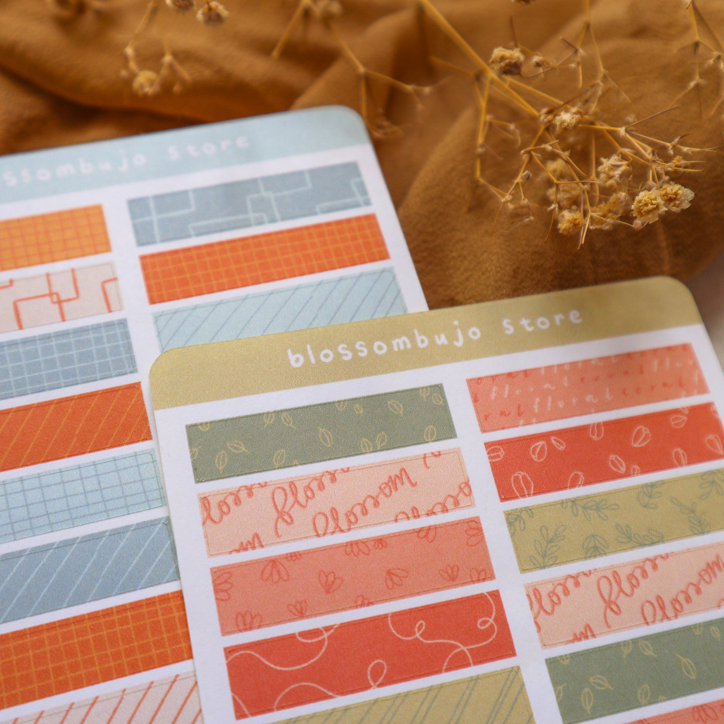 Stickersheet - Washi Tapes
