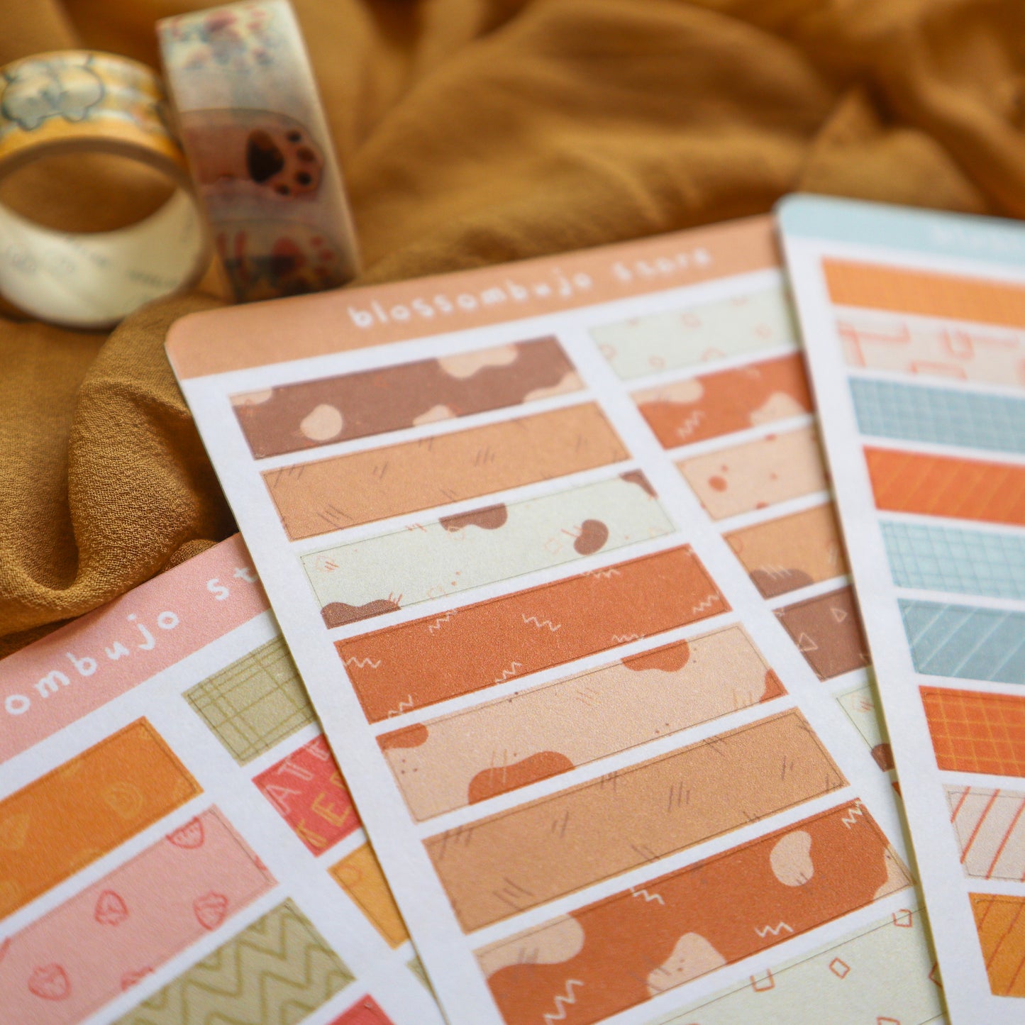 Stickersheet - Washi Tapes