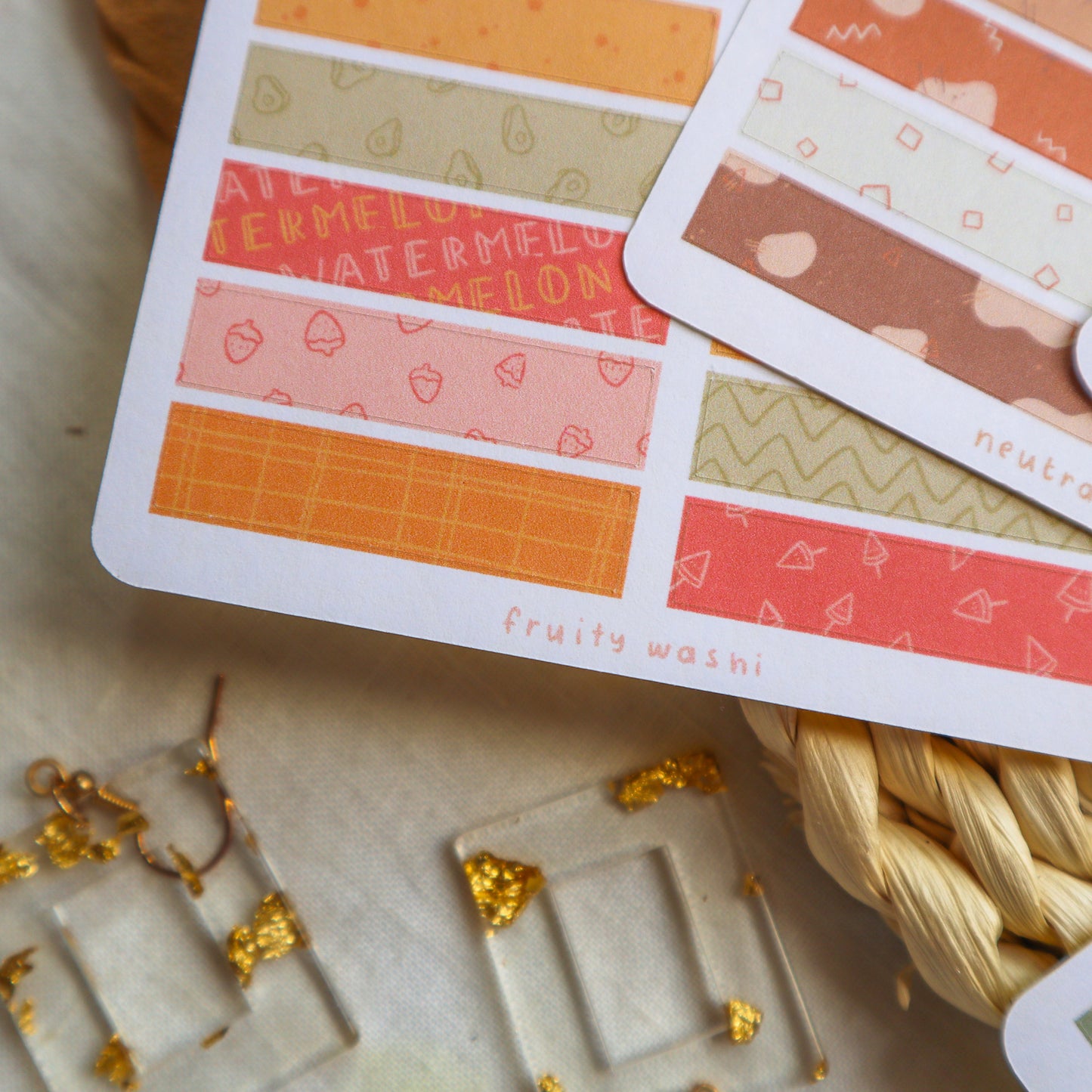 Stickersheet - Washi Tapes