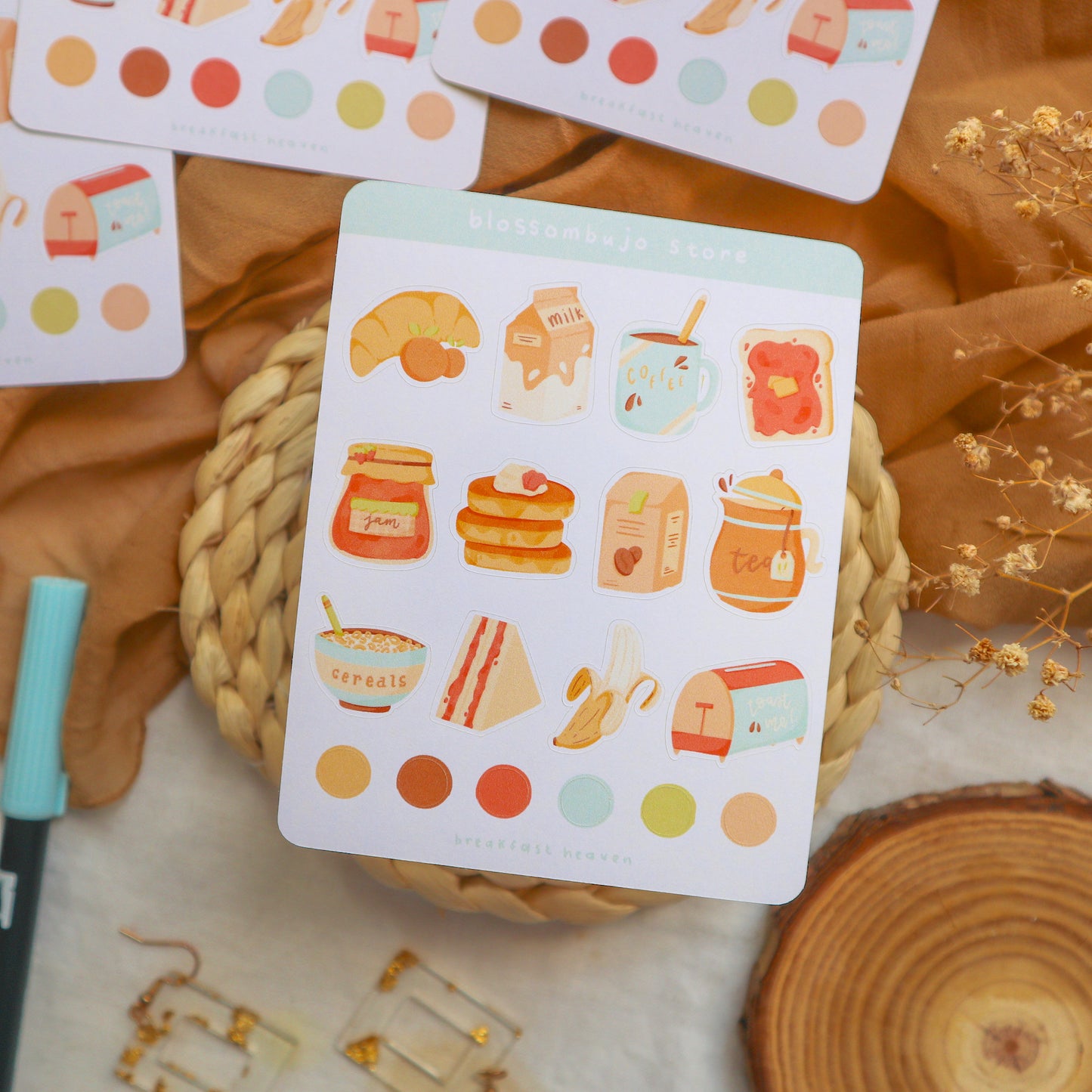 Stickersheet - Breakfast