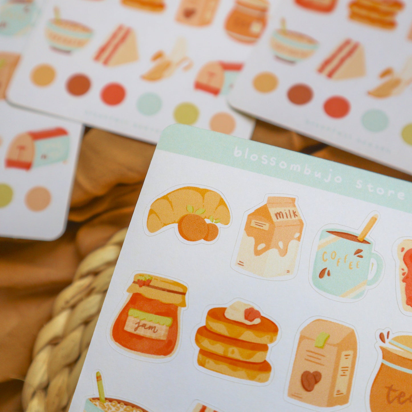 Stickersheet - Breakfast