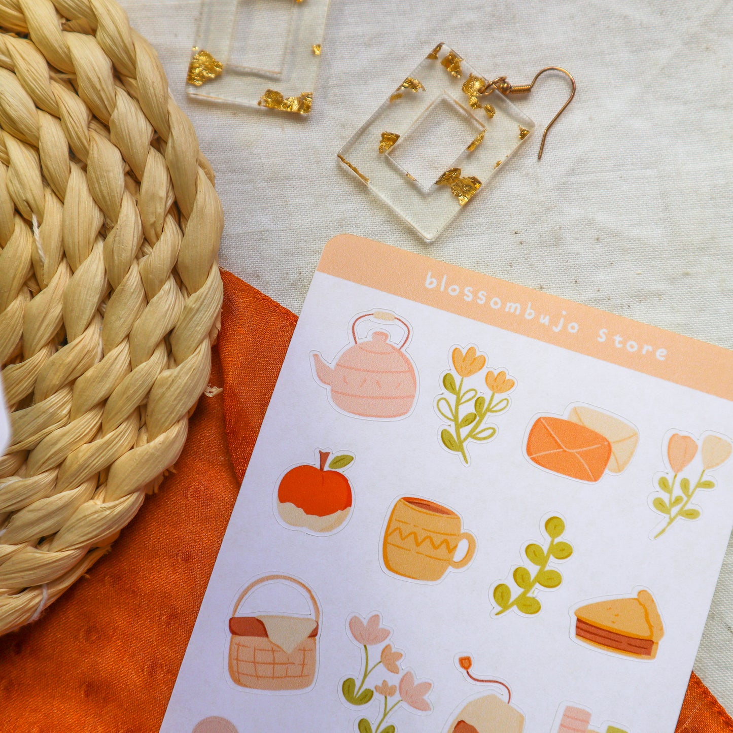 Stickersheet - Tea Party