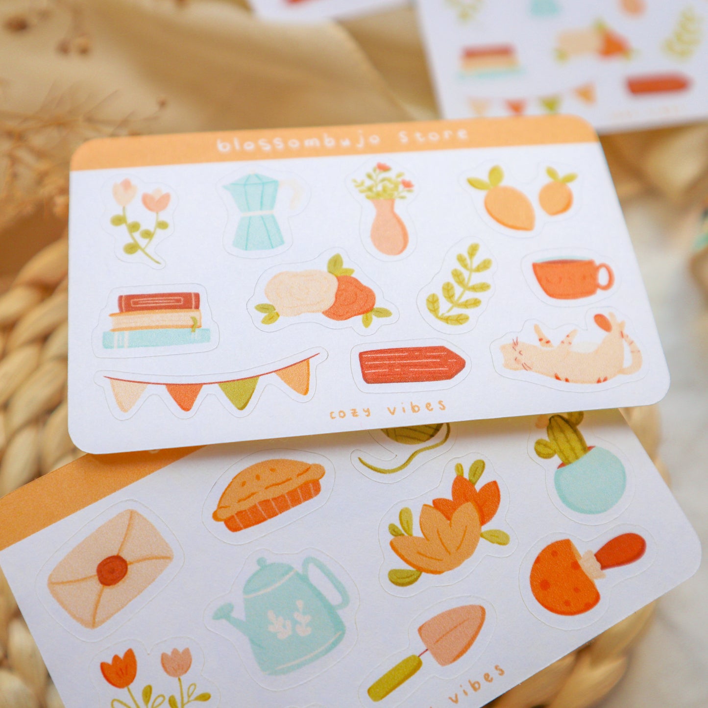 Stickersheet - Cozy Vibes