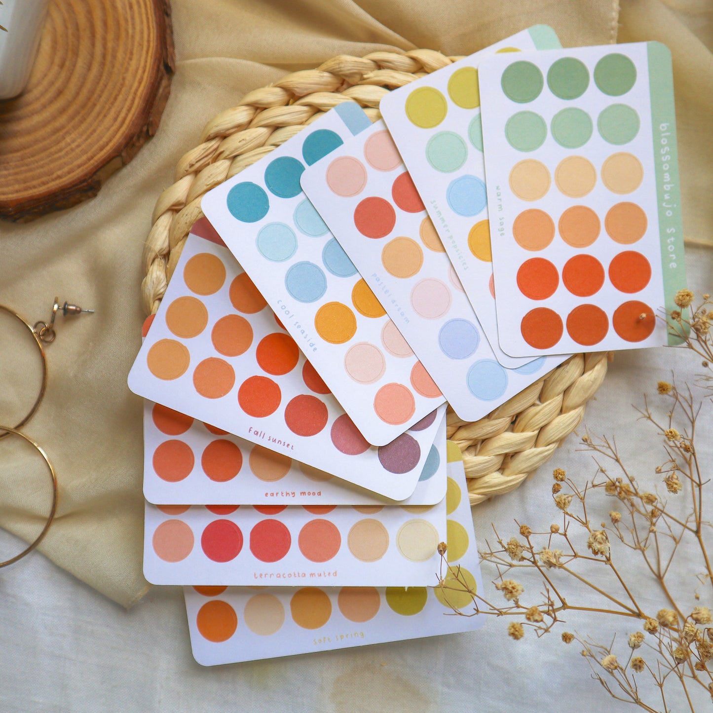 Stickersheet - Planner Dots