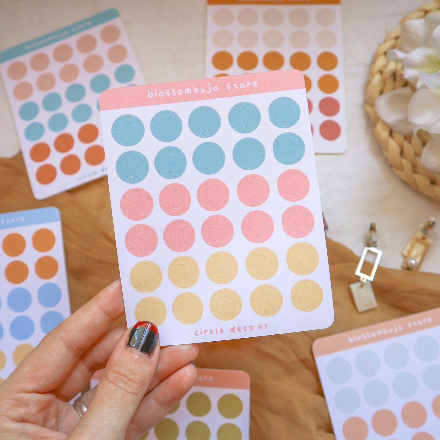 Stickersheet - Circle Deco (Fall Edition)