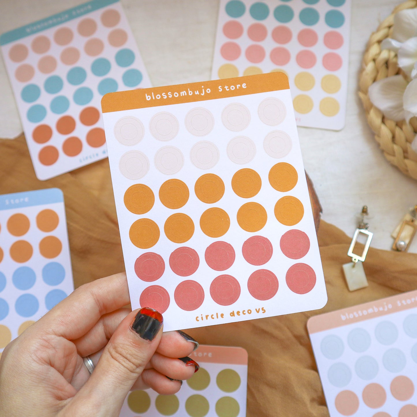 Stickersheet - Circle Deco (Fall Edition)