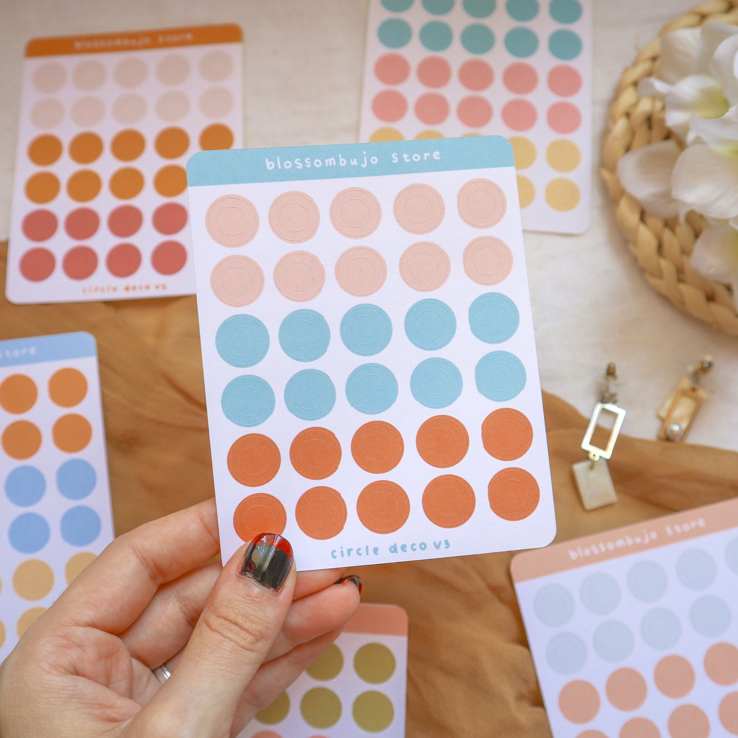 Stickersheet - Circle Deco (Fall Edition)