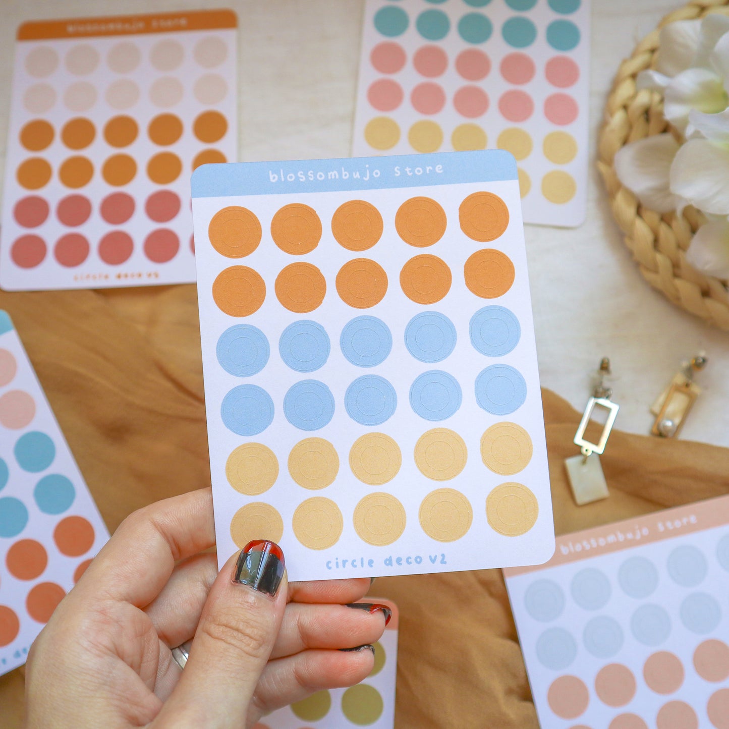 Stickersheet - Circle Deco (Fall Edition)