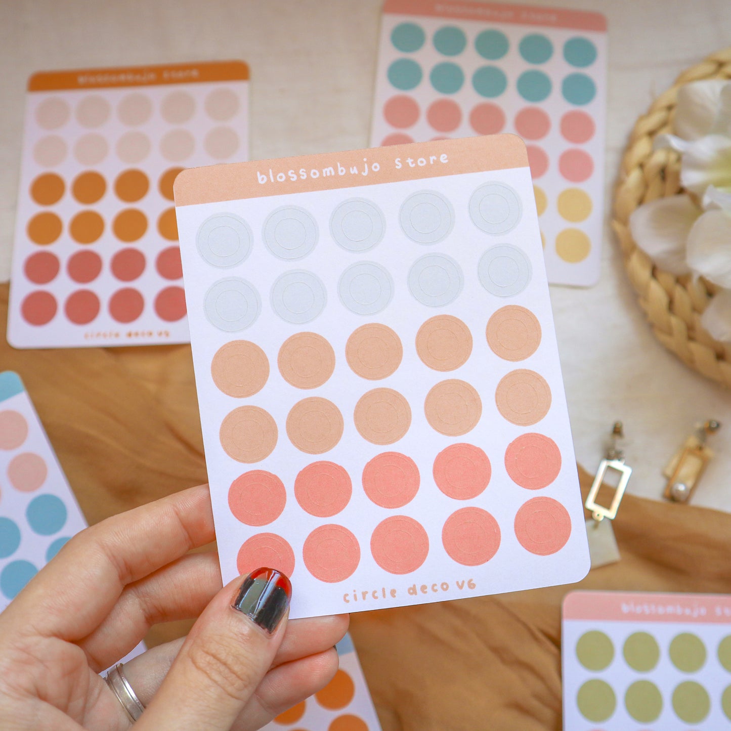 Stickersheet - Circle Deco (Fall Edition)