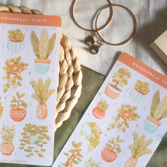 Stickersheet - Botanical Garden