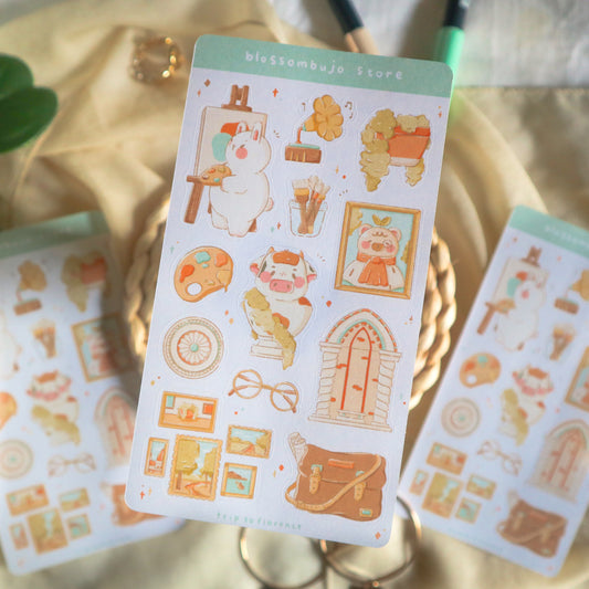 Stickersheet - Trip to Florence